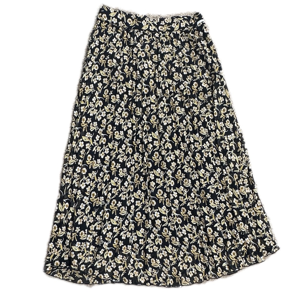 Silver Creek Floral Midi Skirt Size Medium